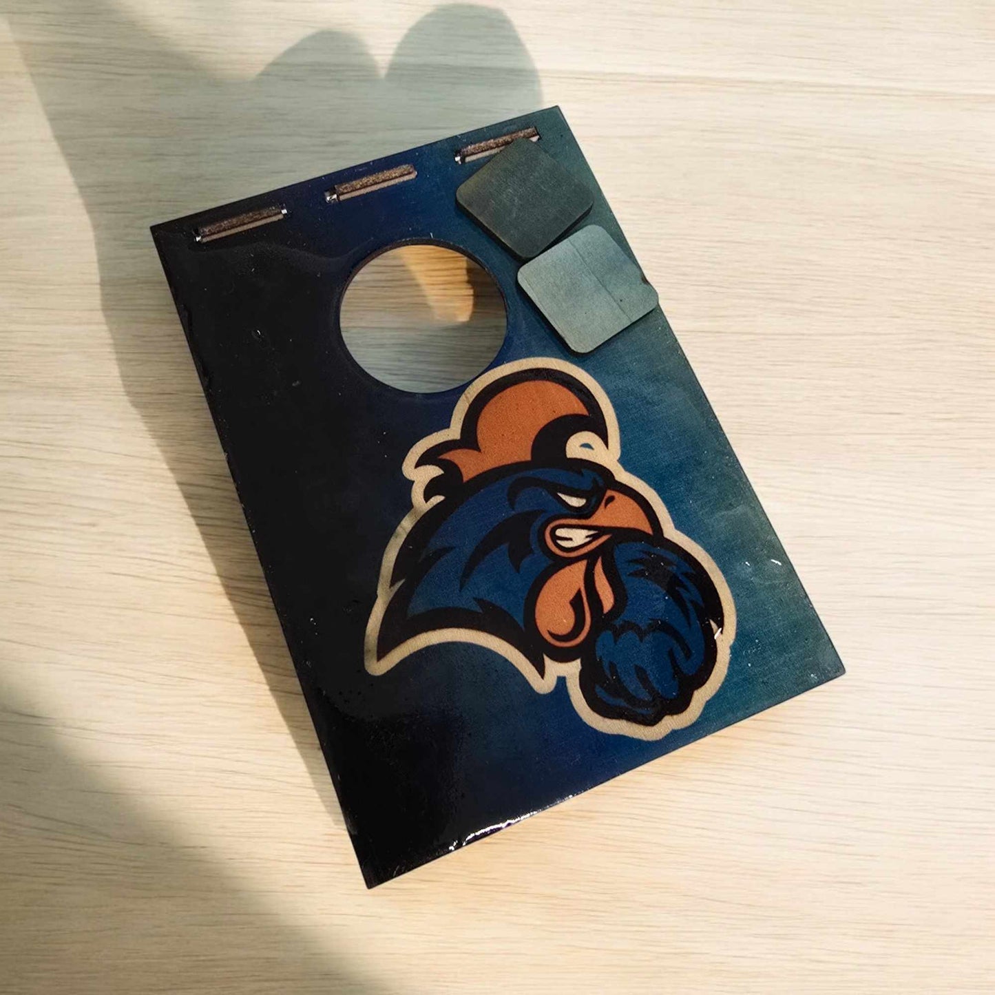 Coastal Carolina Mini Tabletop Cornhole Set