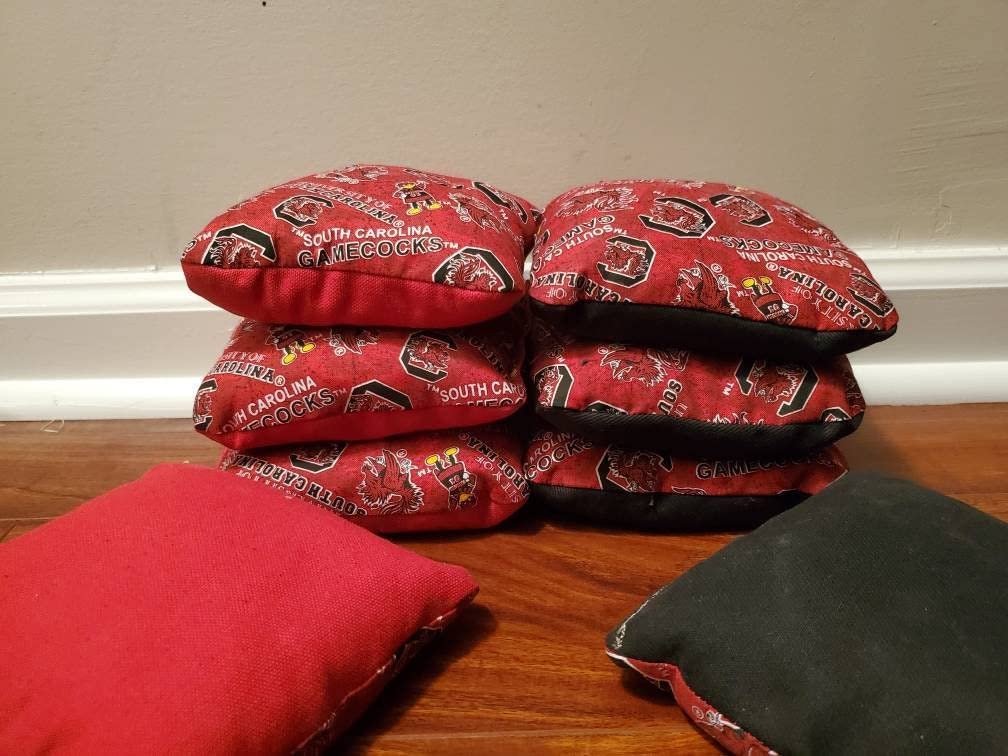 All Weather USC Gamecock Cornhole Bags (8 bags)
