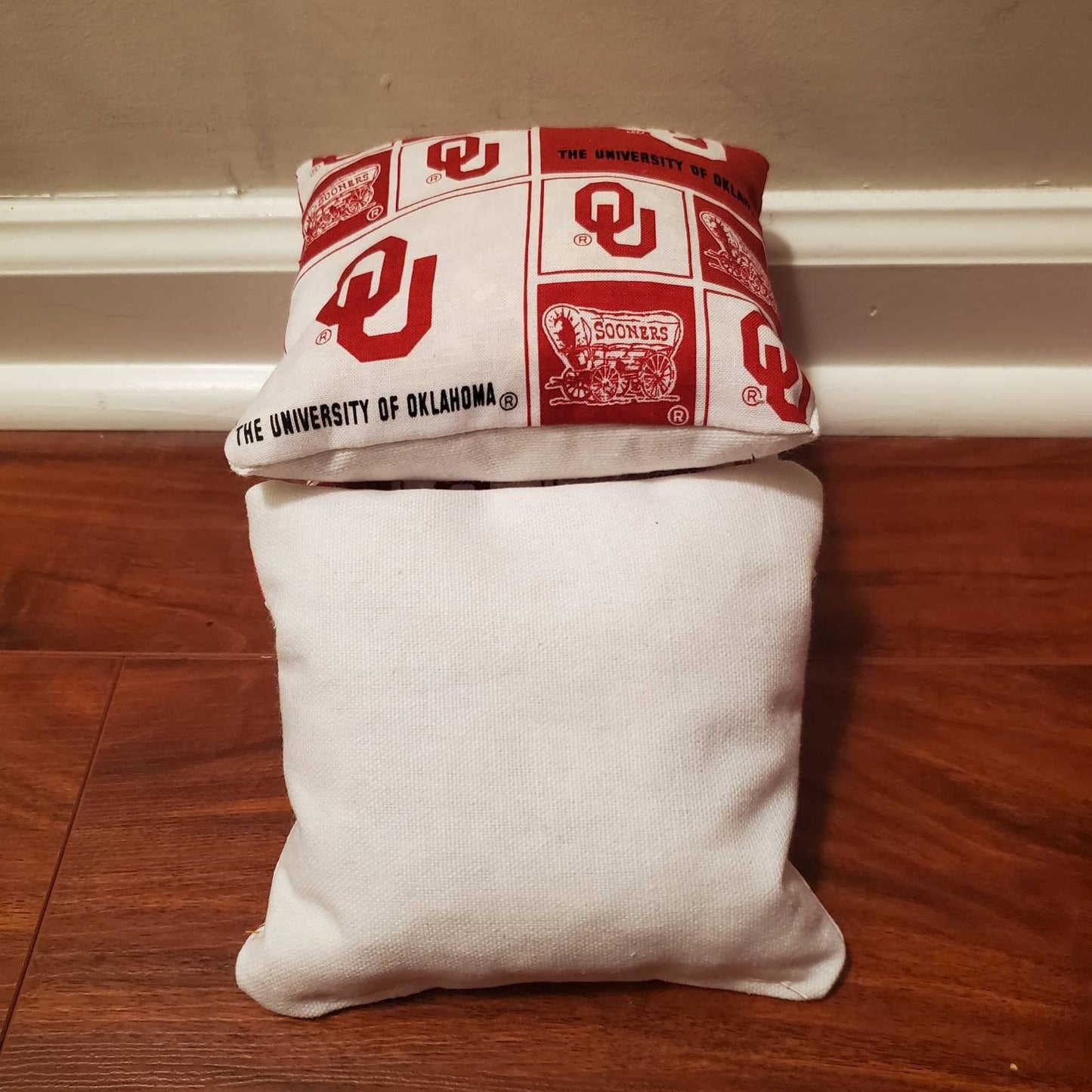 Oklahoma Cornhole Bags (8 bags)
