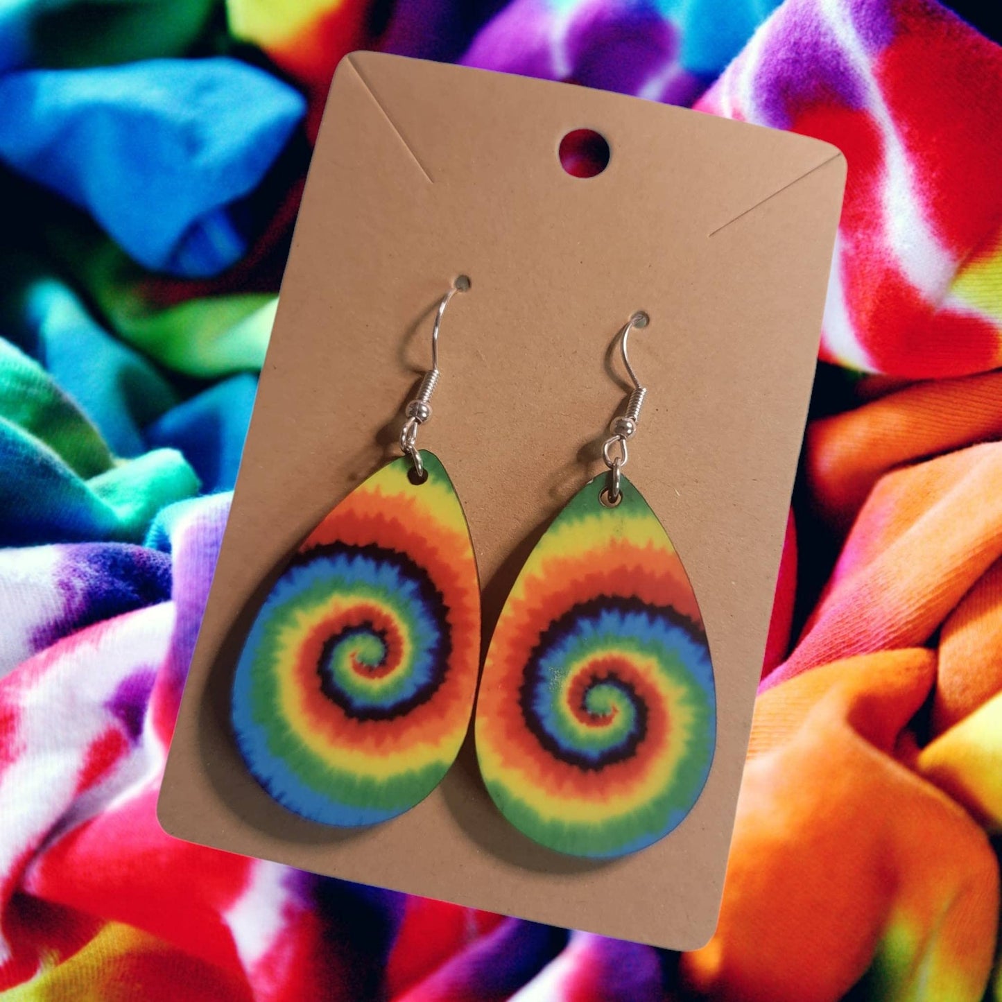 Tie Dye Earrings
