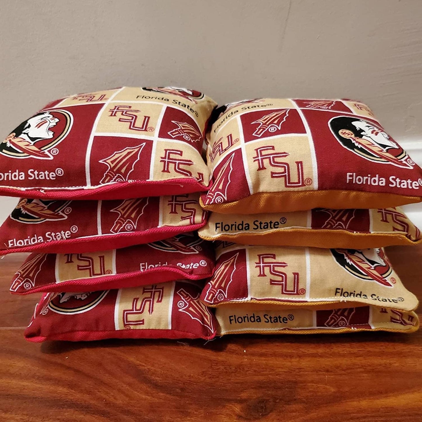 All Weather Florida State Cornhole Bags (8 bags)