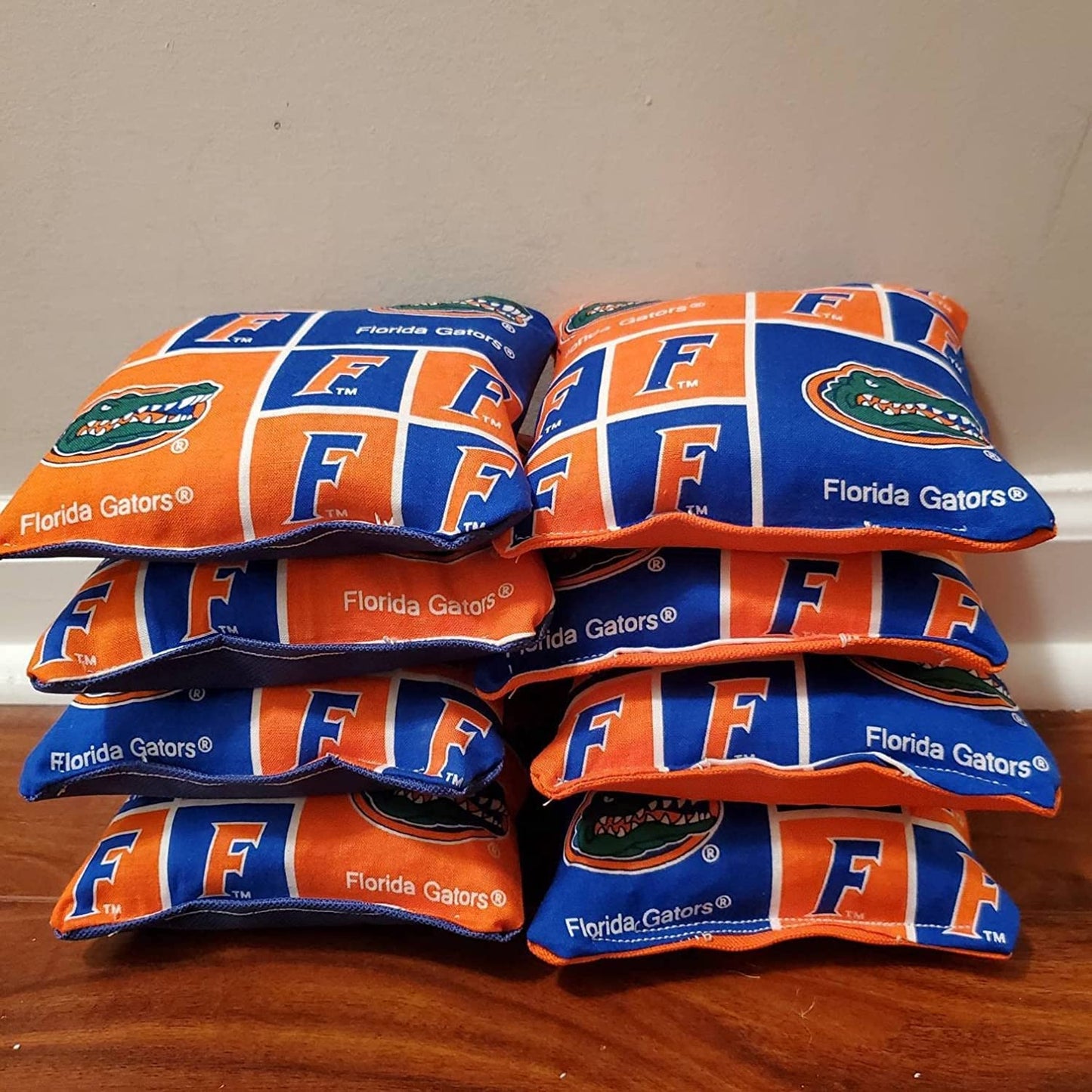 All Weather Florida Cornhole Bags (8 bags)