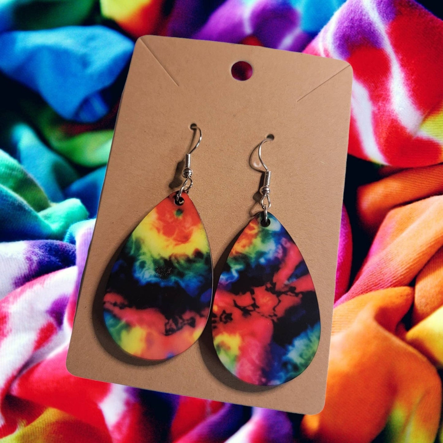 Tie Dye Earrings
