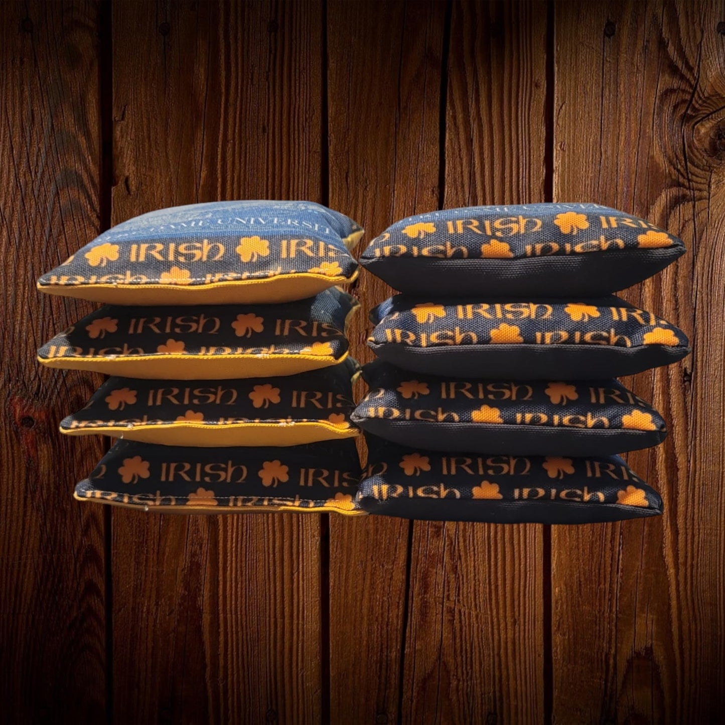 Notre Dame Cornhole Bags (8 bags)