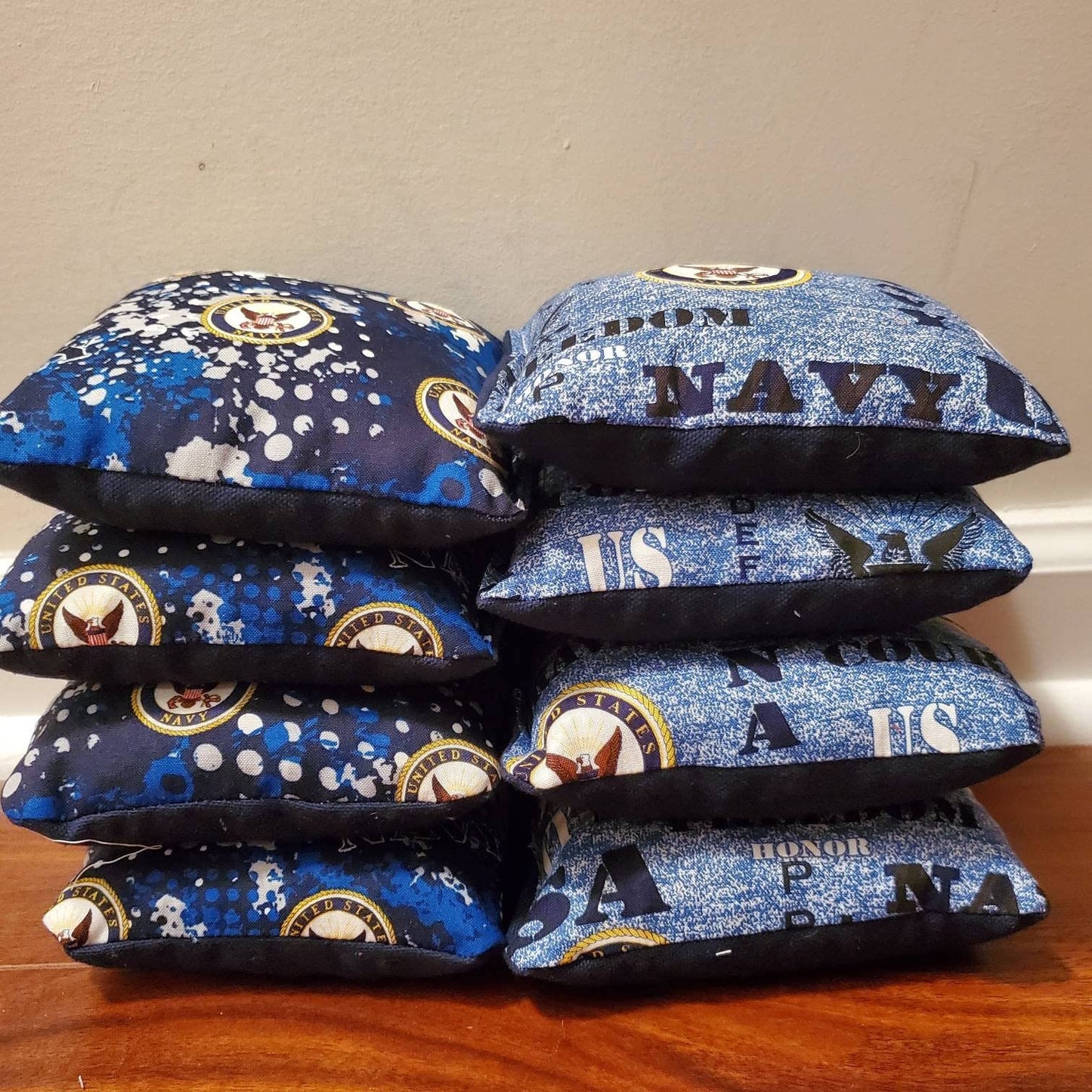 United States Navy Cornhole Bags (8 bags)