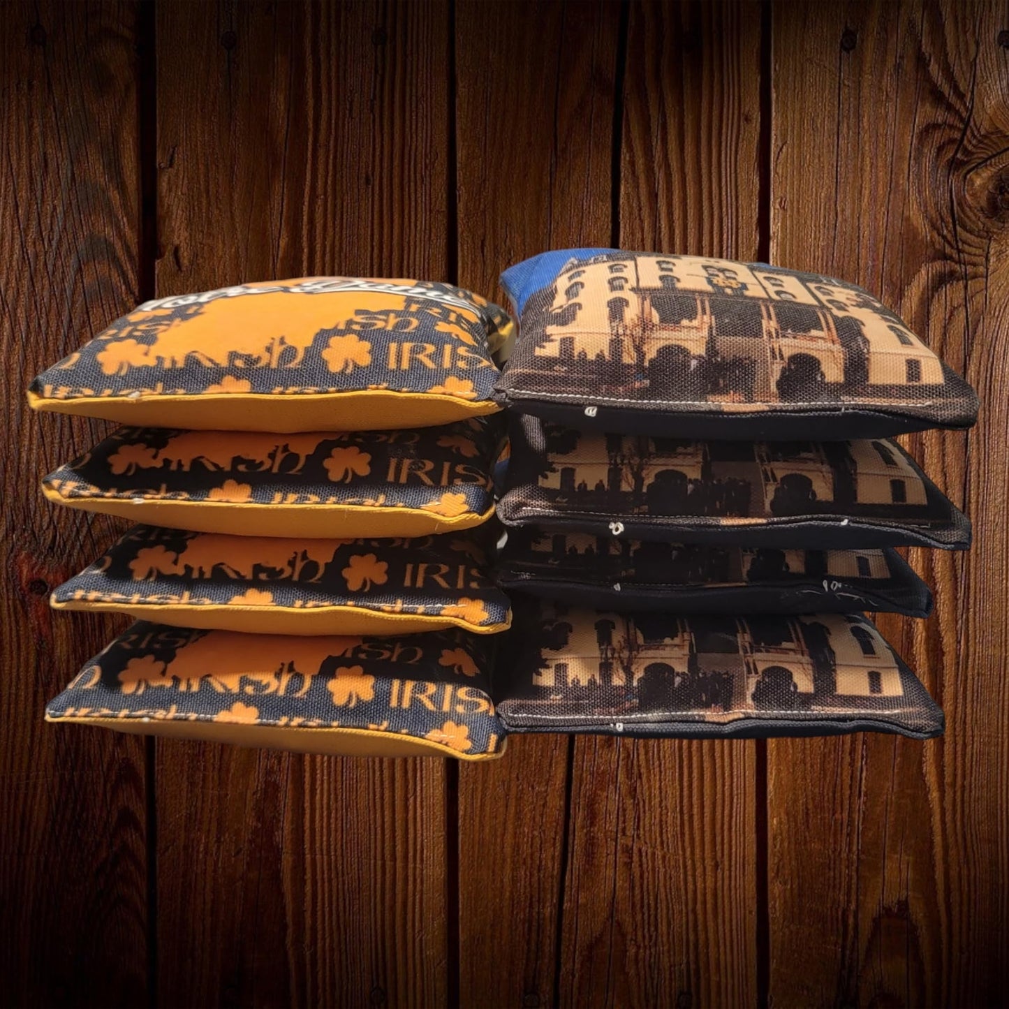 All Weather Notre Dame Cornhole Bags (8 bags)