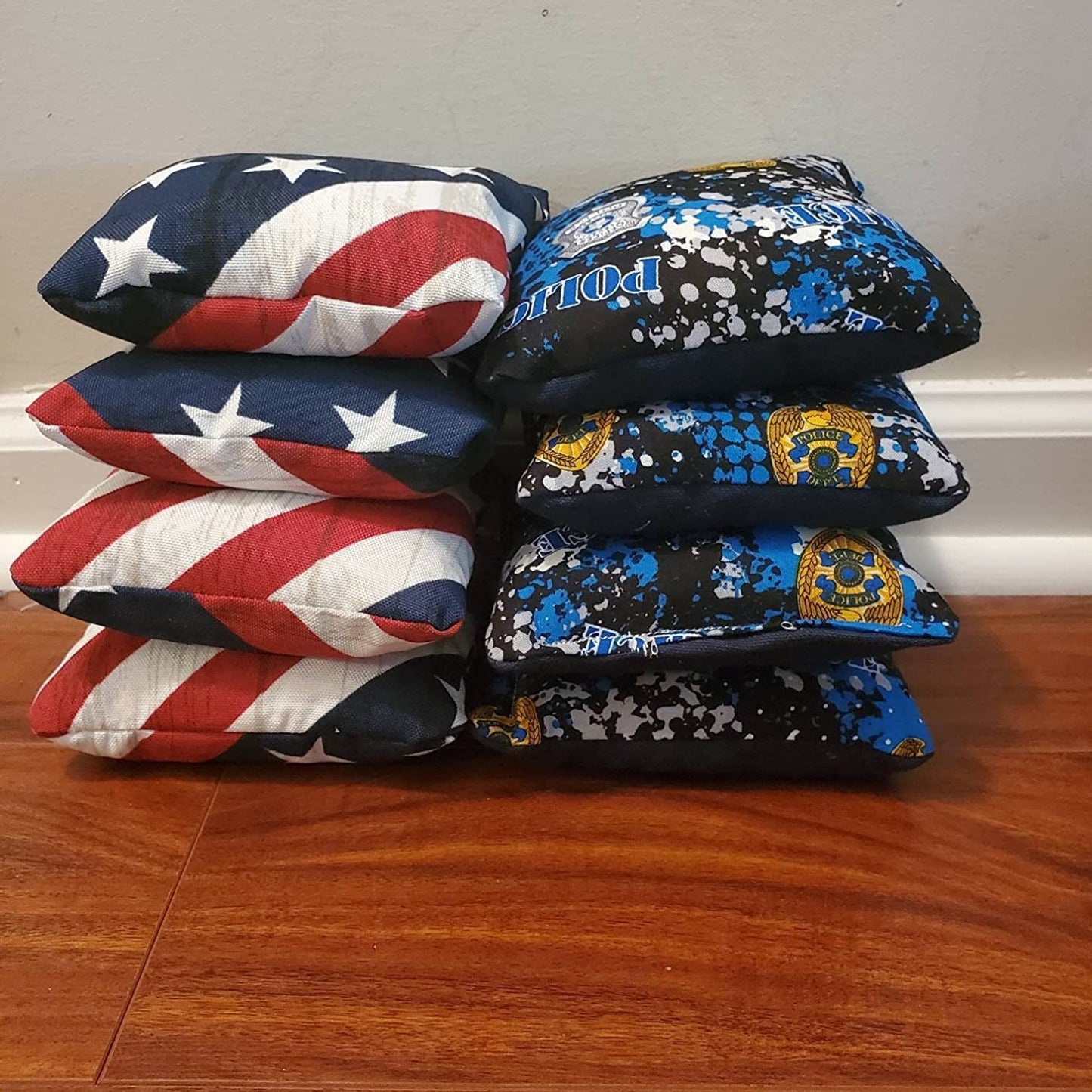 All Weather First Reponders Police Cornhole Bags (8 bags)