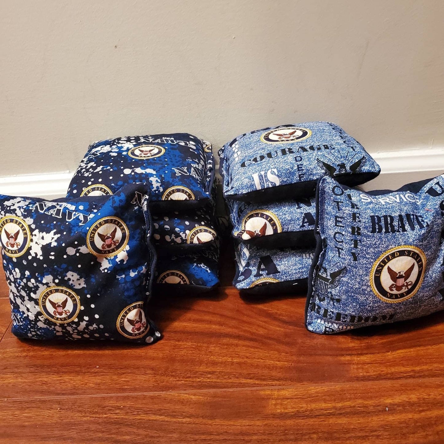 United States Navy Cornhole Bags (8 bags)