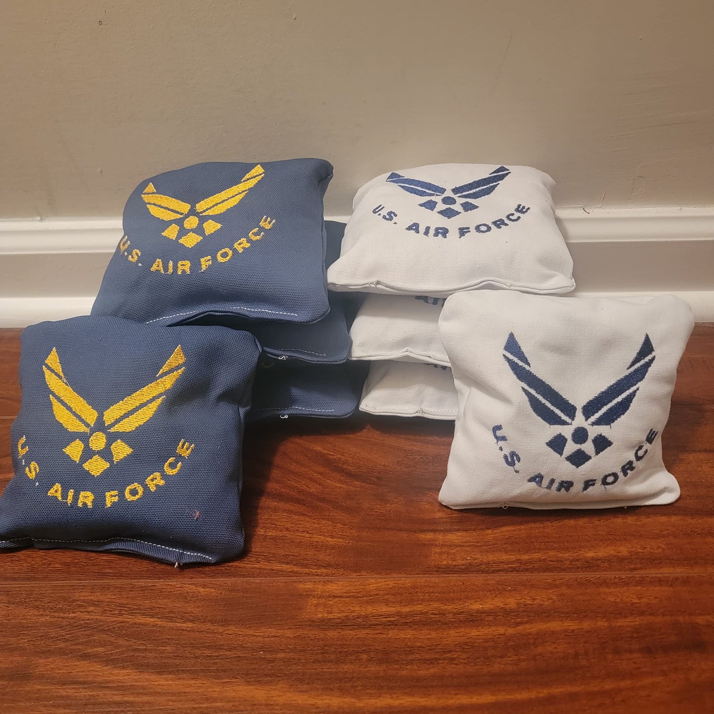 United States Air Force Cornhole Bags (8 bags)