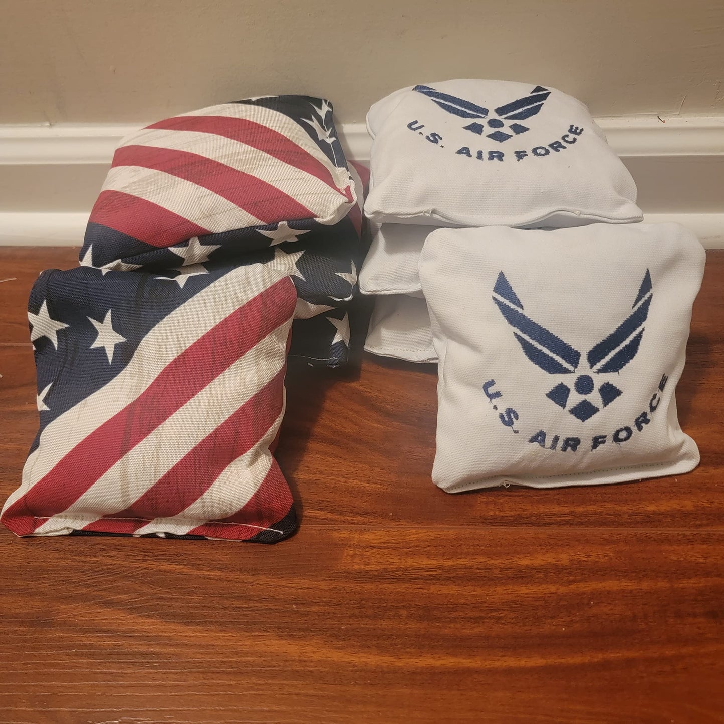 United States Air Force Cornhole Bags (8 bags)