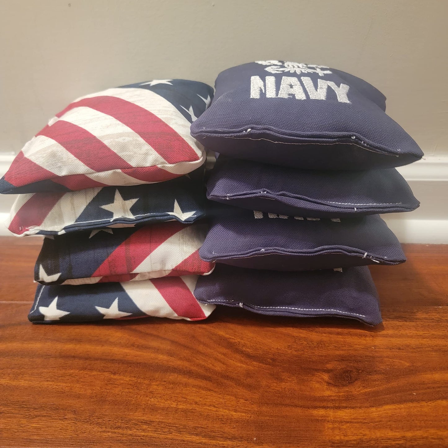 United States Navy Cornhole Bags (8 bags)