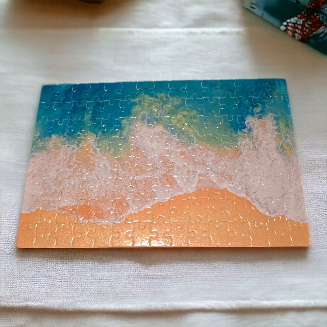 Beach Waves Sublimated 120-Piece Puzzle