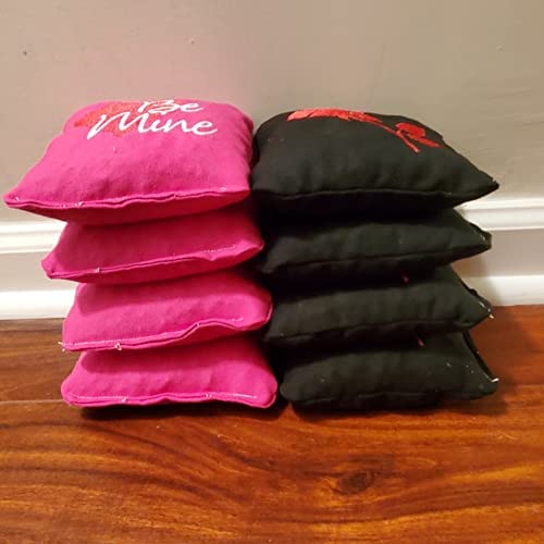 All Weather Valentines Day Cornhole Bags (8 bags)