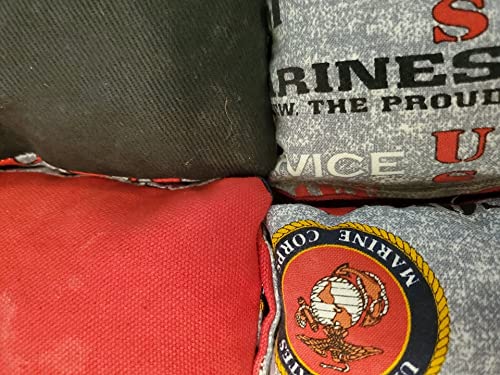 United States Marine Corps Cornhole Bags (8 bags)