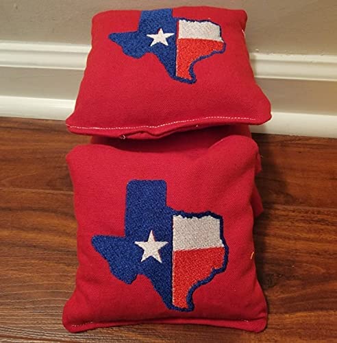 All Weather Texas State Flag Cornhole Bags (8 bags)