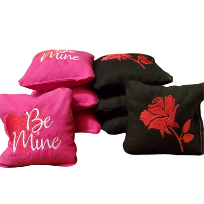 All Weather Valentines Day Cornhole Bags (8 bags)