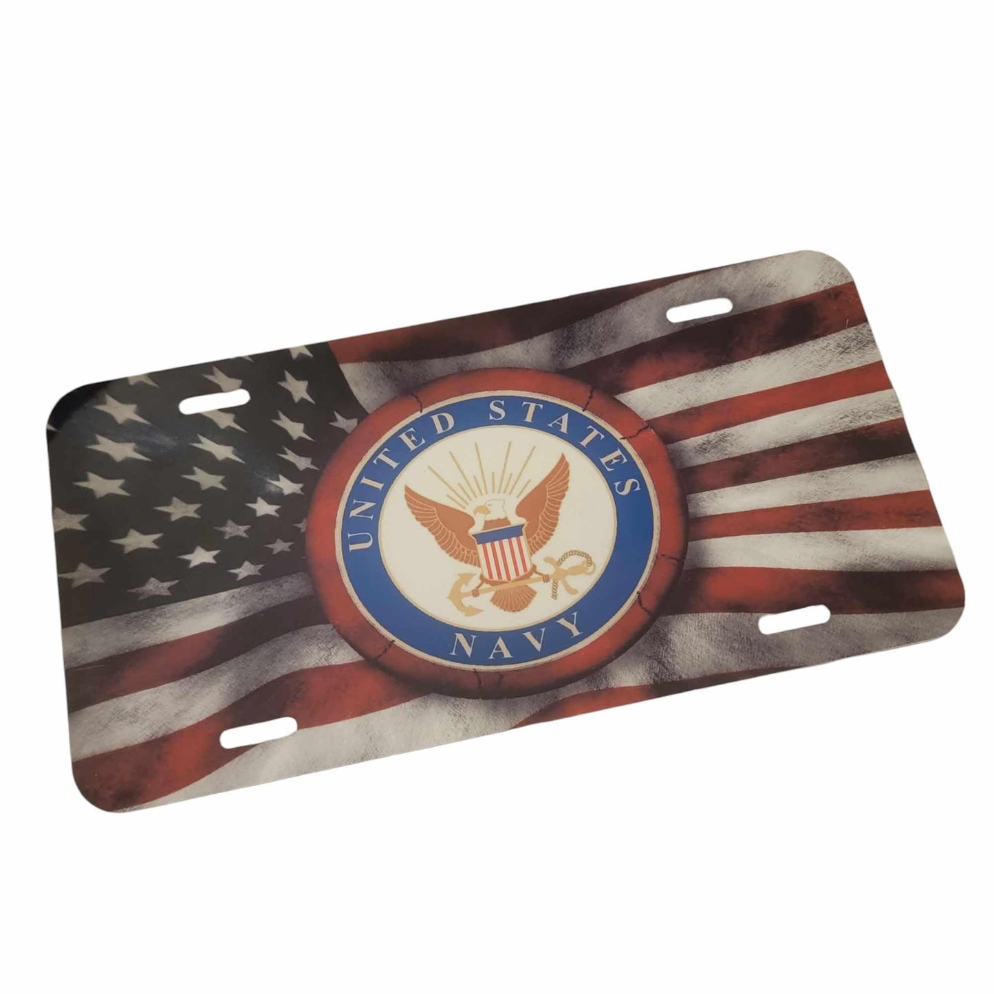 US Navy Military Front License Plate