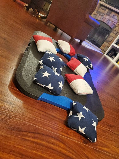 American Flag Cornhole Bags (Free Shipping) (8 bags)