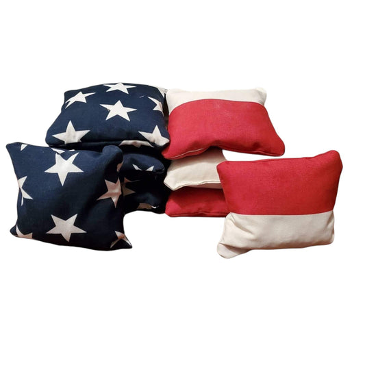 American Flag Cornhole Bags (Free Shipping) (8 bags)