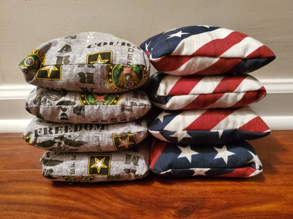 United States Army Cornhole Bags (8 bags)