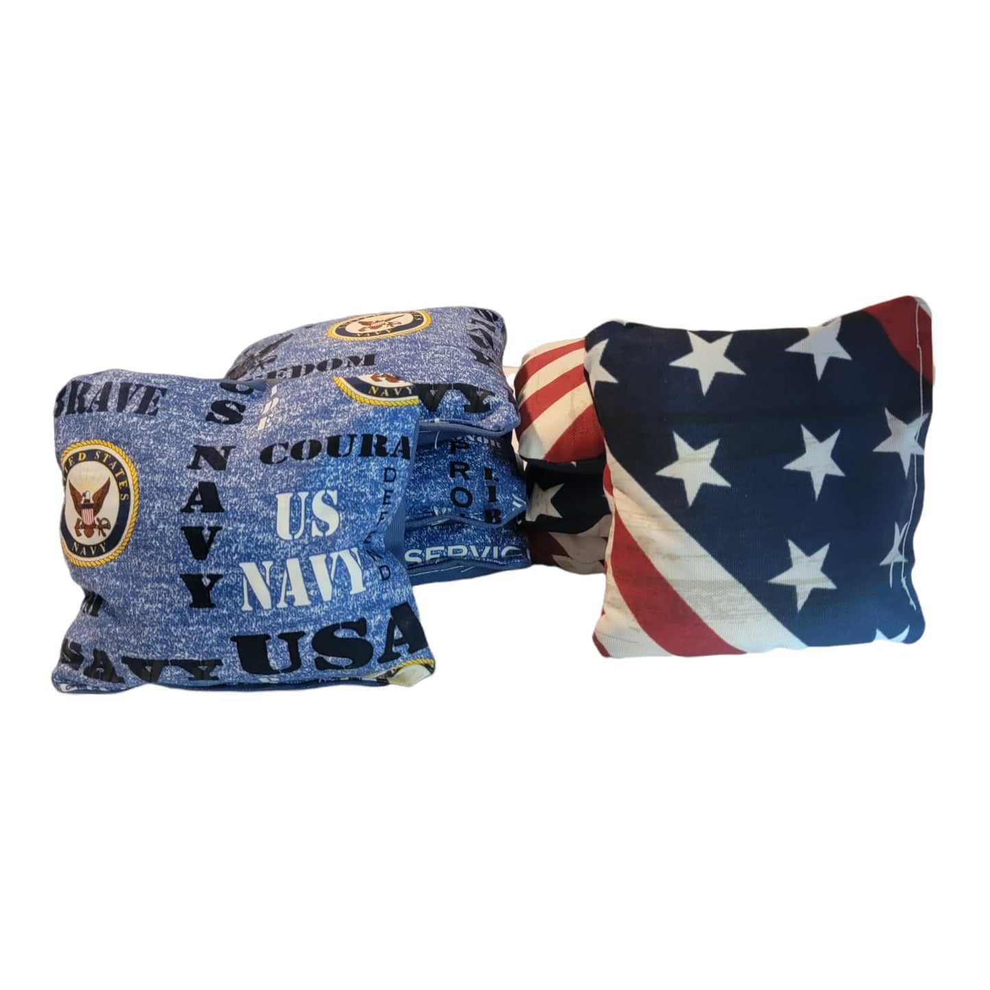 United States Navy Cornhole Bags (8 bags)