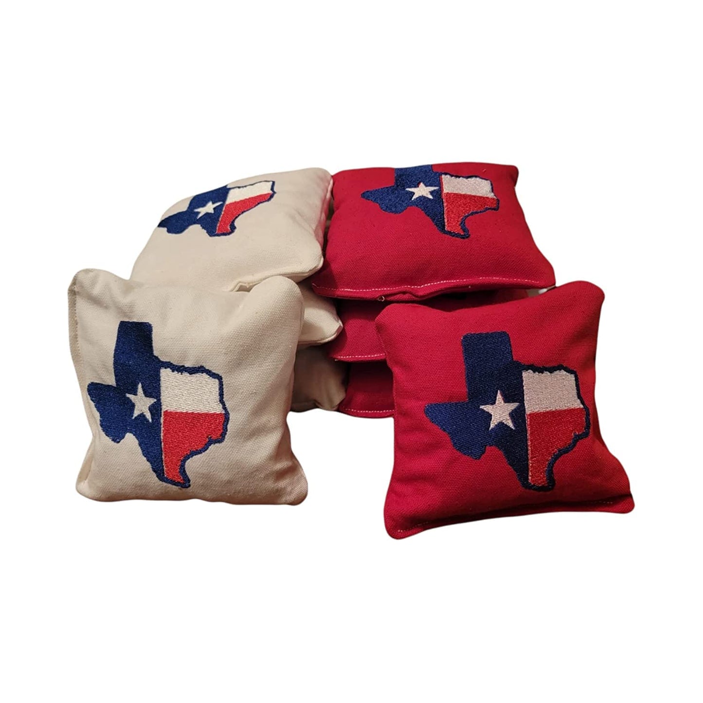 All Weather Texas State Flag Cornhole Bags (8 bags)