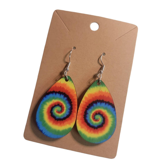 Tie Dye Earrings