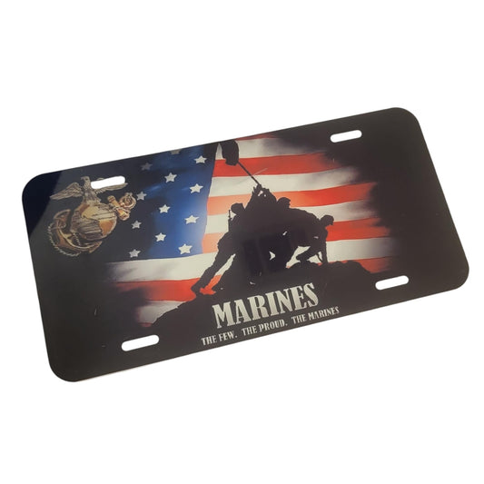 US Marine Corps Military Front License Plate