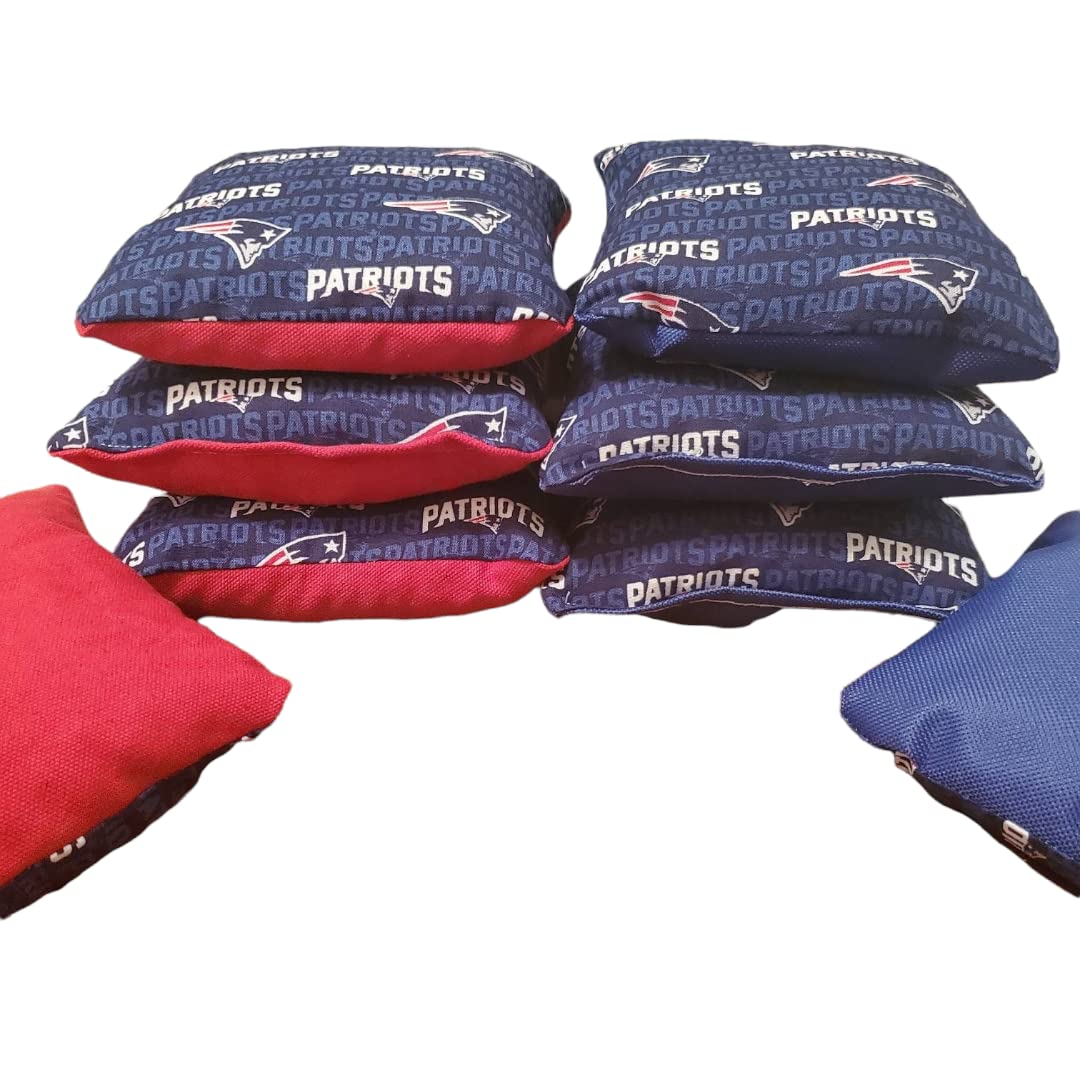 Patriots Cornhole Bags (8 bags)