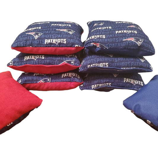 Patriots Cornhole Bags (8 bags)