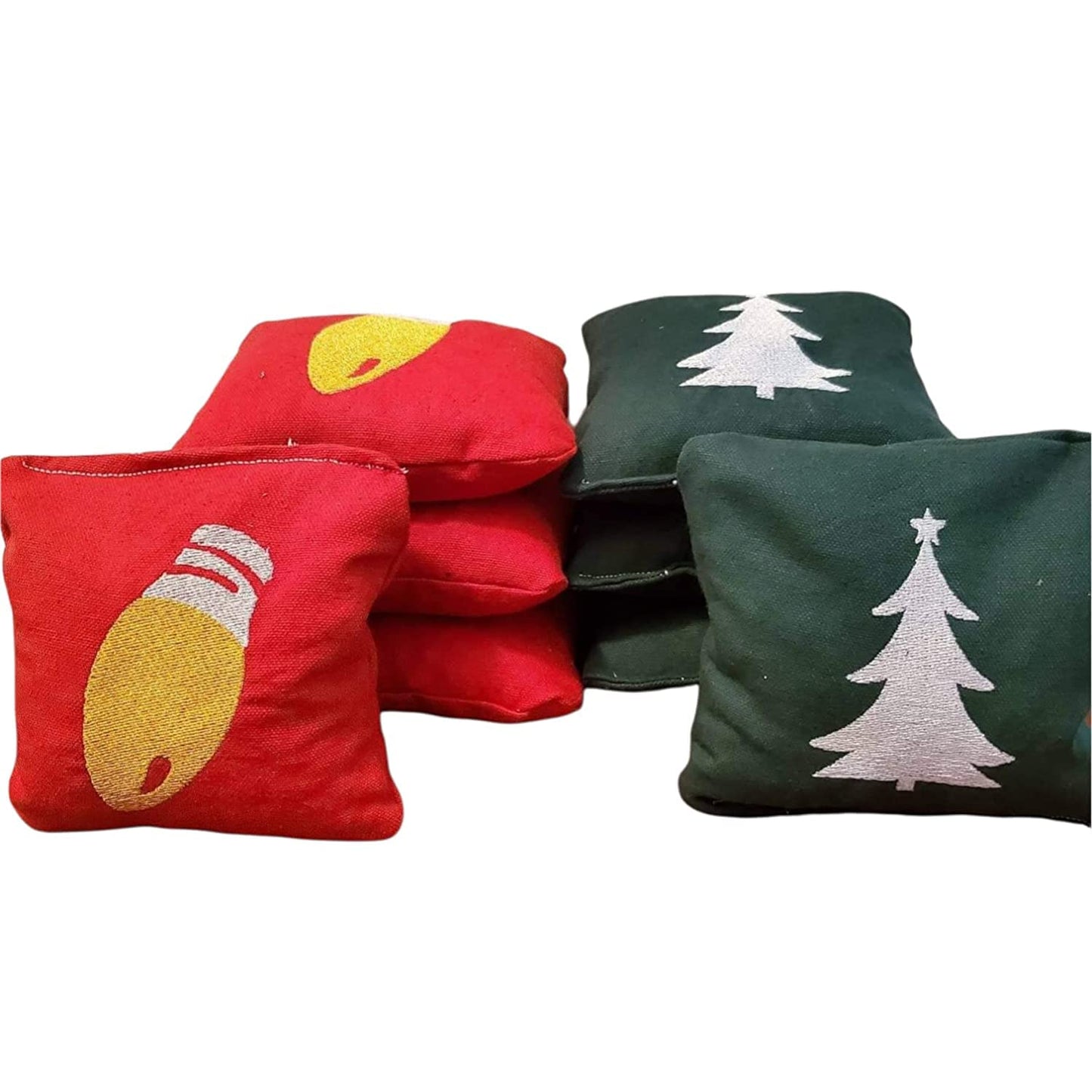 All Weather Christmas Cornhole Bags (8 bags)