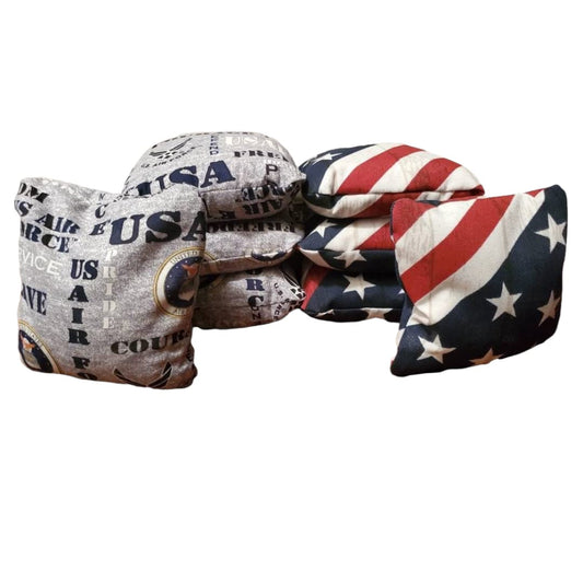 United States Air Force Cornhole Bags (8 bags)