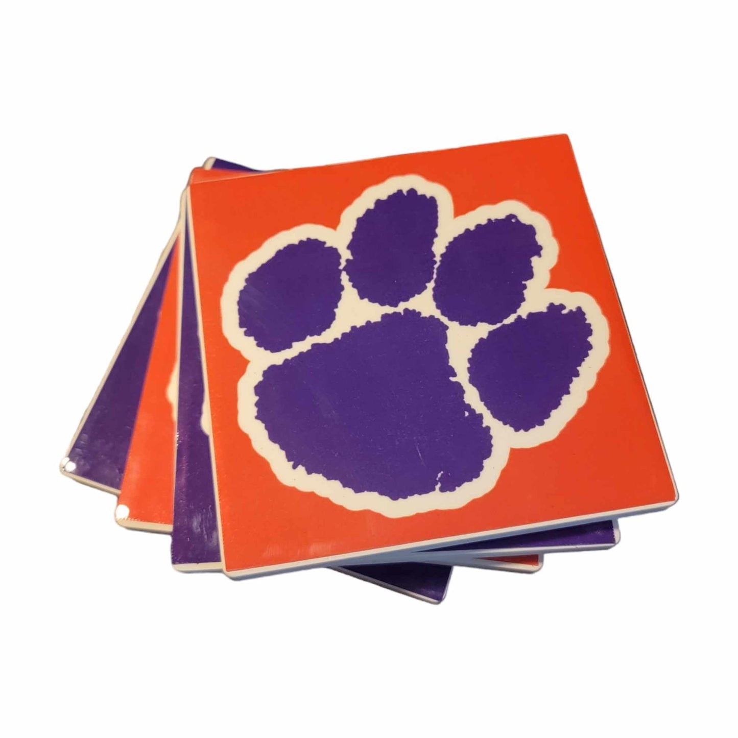 Clemson Coasters - Set of 4