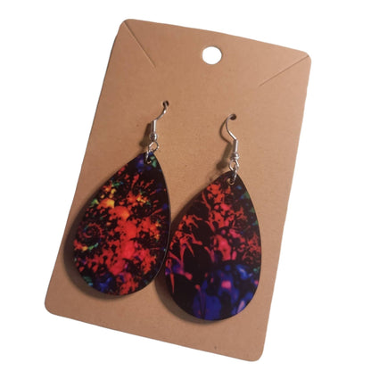 Tie Dye Earrings