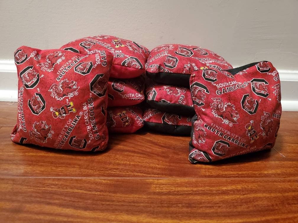 All Weather USC Gamecock Cornhole Bags (8 bags)