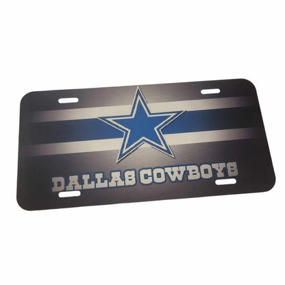 Cowboys Front License Plate