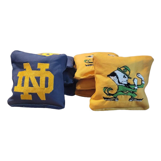 Notre Dame Cornhole Bags (8 bags)