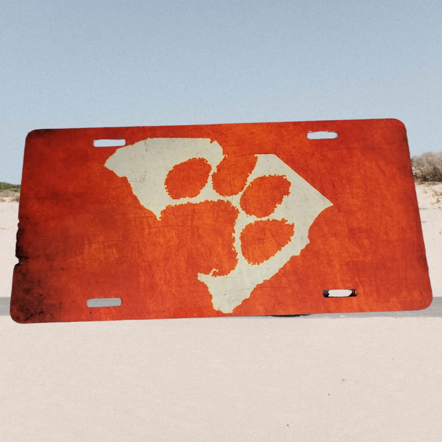 Clemson Front License Plate