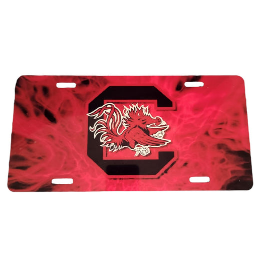 USC Gamecock Front License Plate