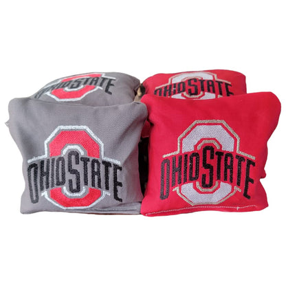 All Weather Ohio State Cornhole Bags (8 bags)