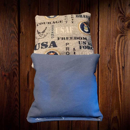 Air Force Cornhole Bags (8 bags)