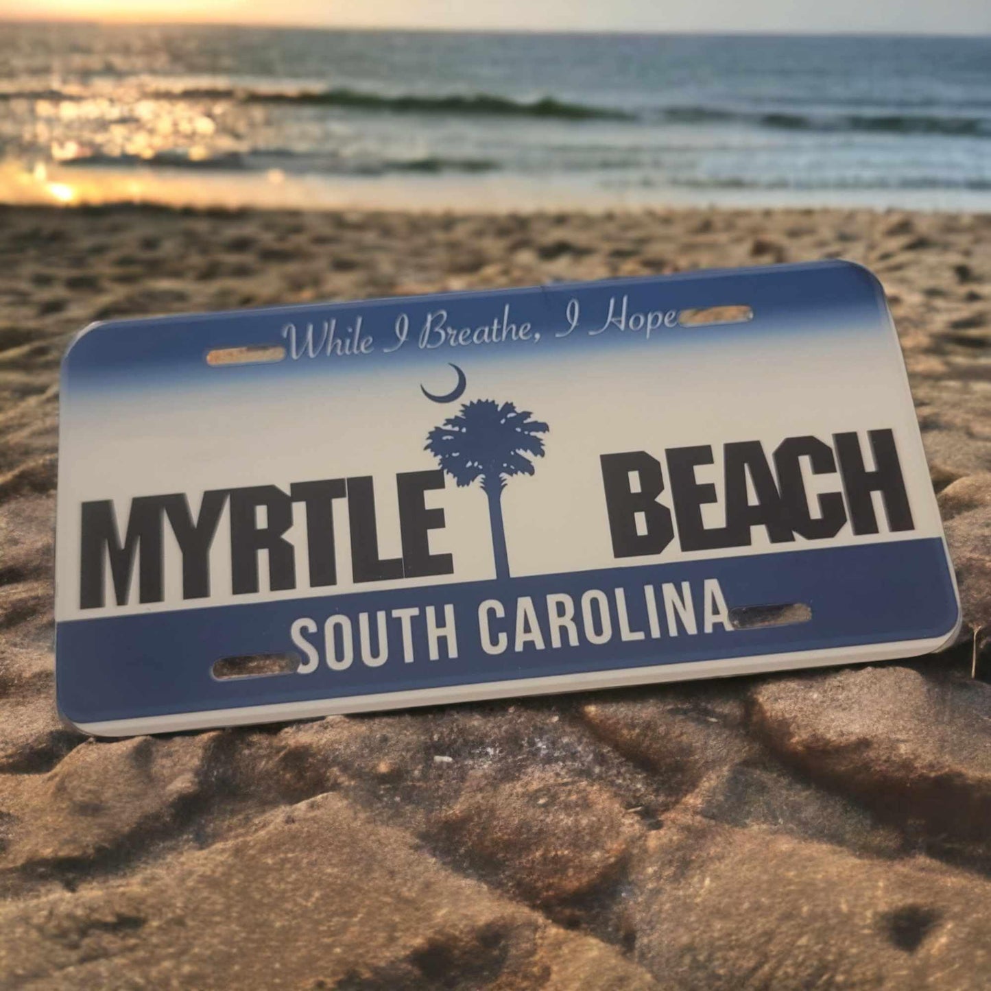 Myrtle Beach Front License Plate