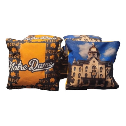 All Weather Notre Dame Cornhole Bags (8 bags)