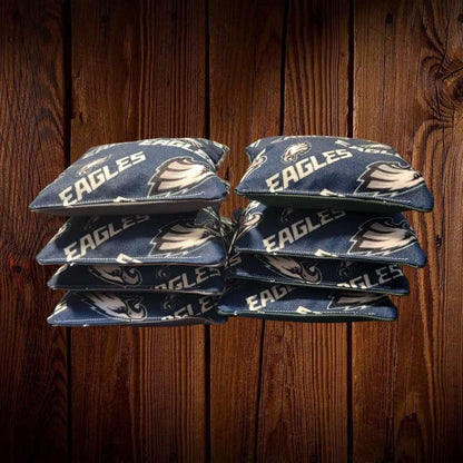 All Weather Eagles Cornhole Bags (8 bags)