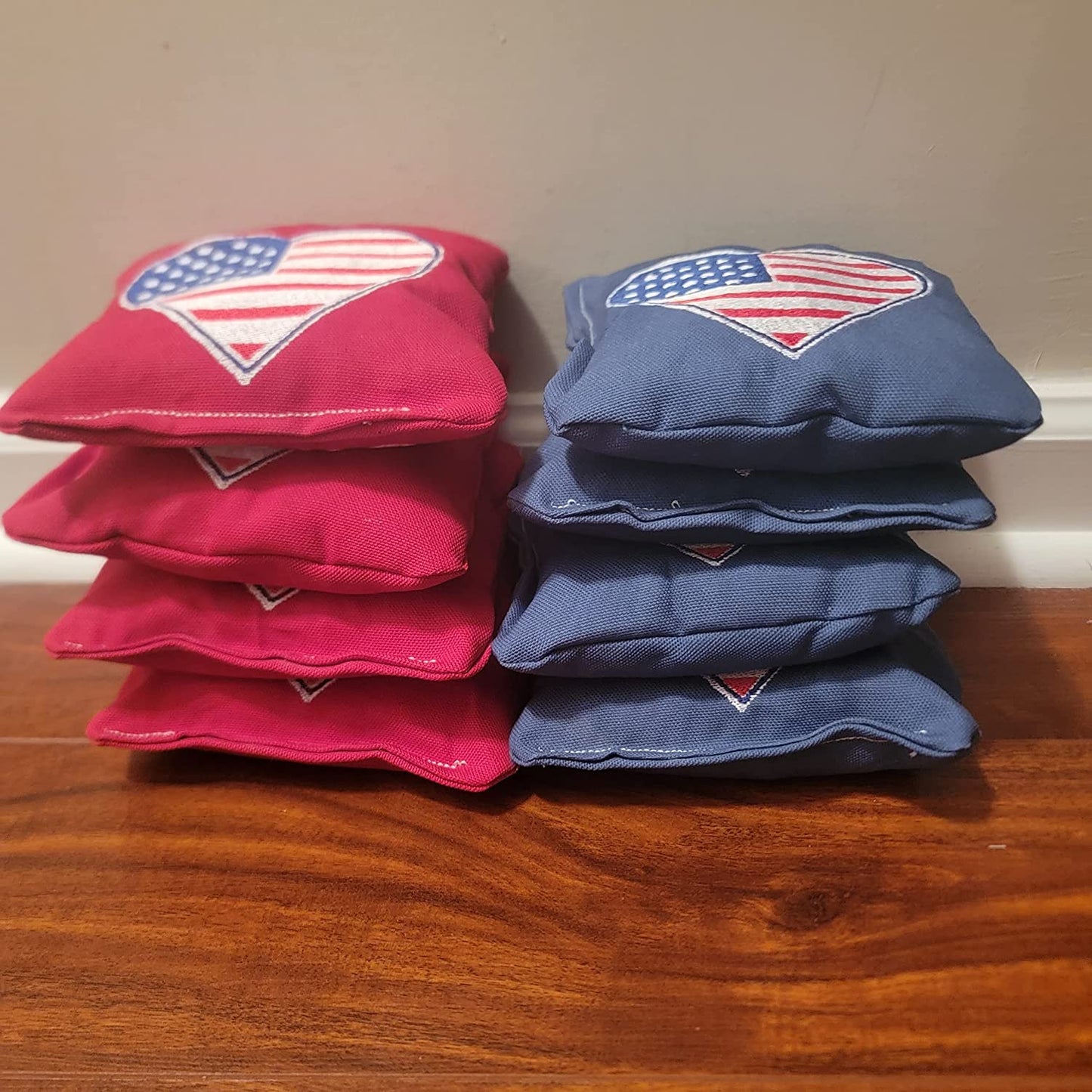 All Weather American Flag Cornhole Bags (8 bags)