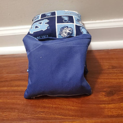 All Weather UNC Cornhole Bags (8 bags)