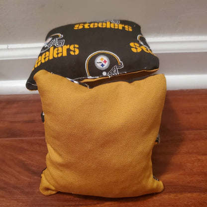 Steelers Cornhole Bags (8 bags)