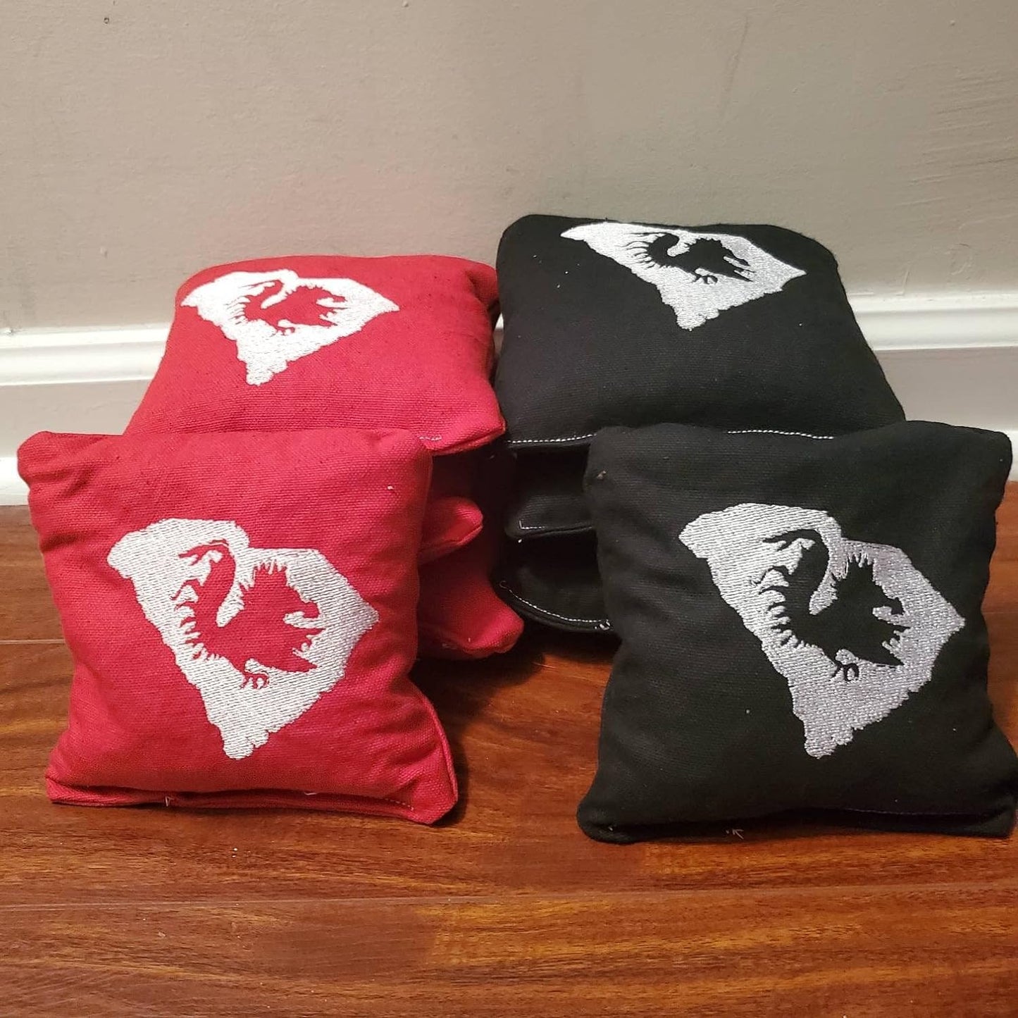 All Weather USC Embroidery Cornhole Bags (8 bags)