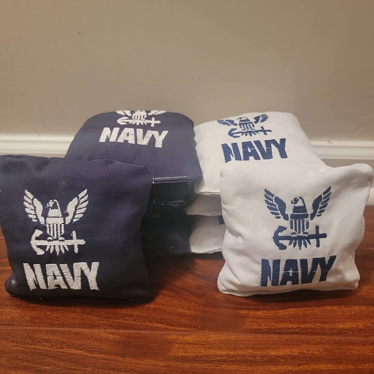 All Weather United States Navy Cornhole Bags (8 bags)