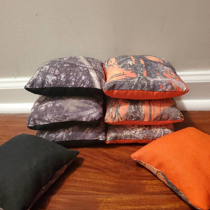 All Weather Camouflage Cornhole Bags (8 bags)